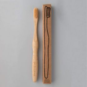 Bamboo Toothbrush (Duo) (Color 1: Natural, Color 2: Rainbow)